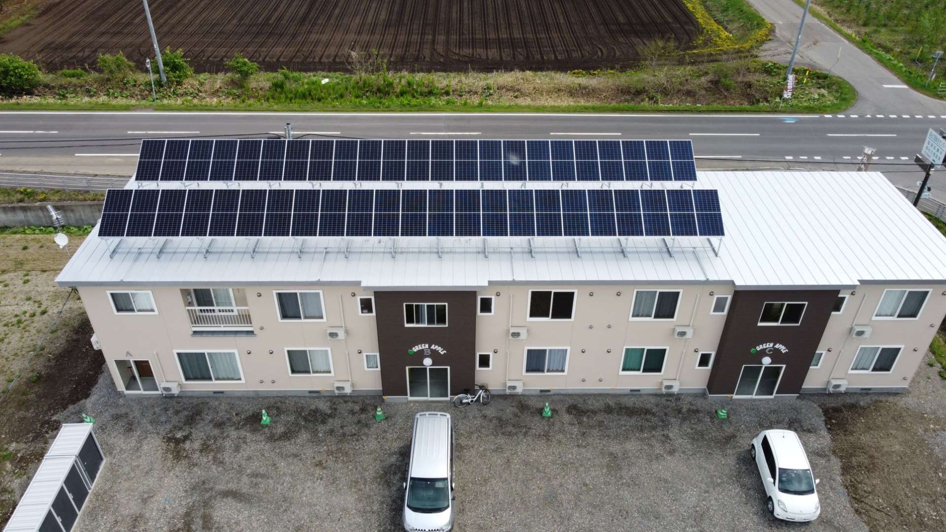 O様　更別村アパート太陽光発電システム